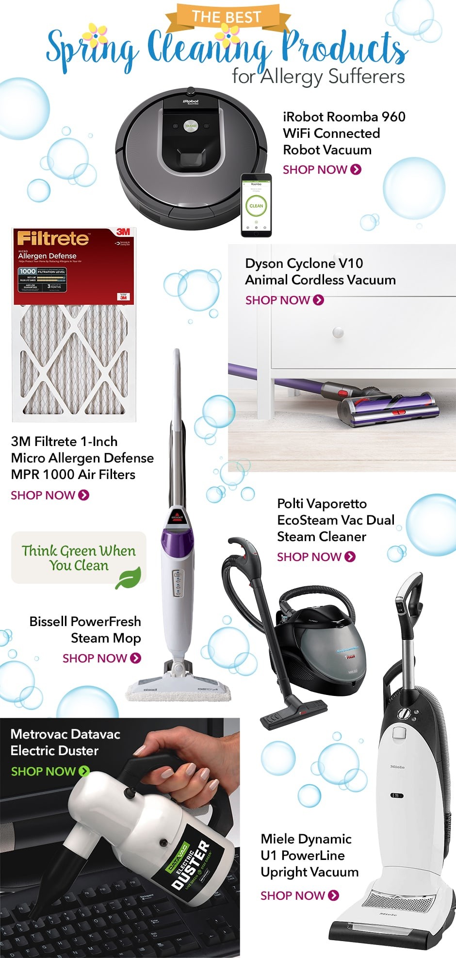 The Best Spring Cleaning Products for Allergy Sufferers Quench Essentials