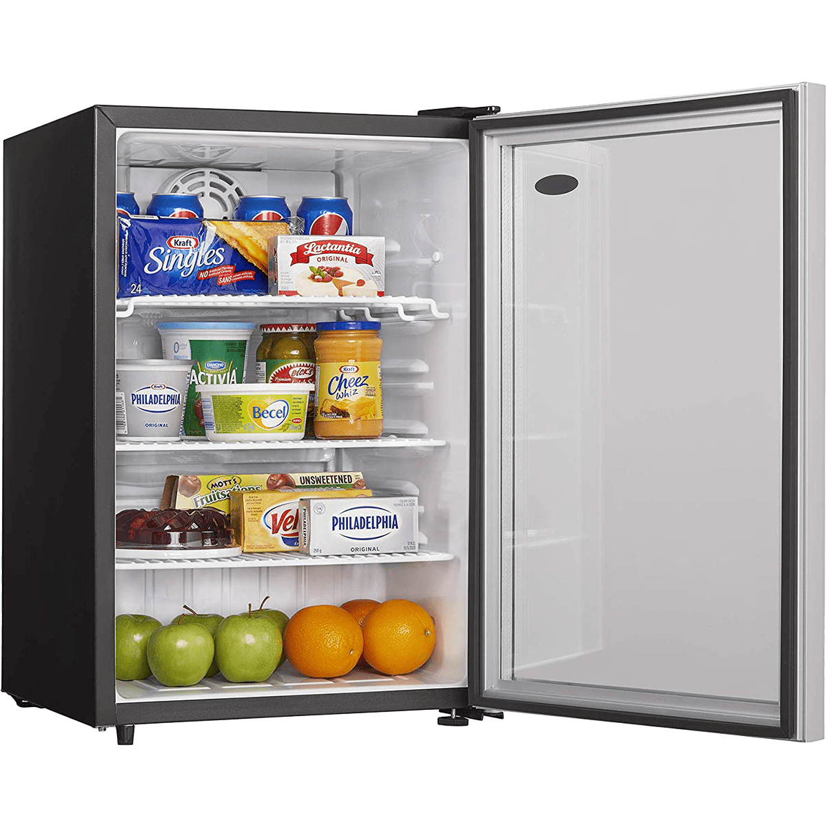 Danby 2 6 Cu Ft Glass Door Mini Refrigerator