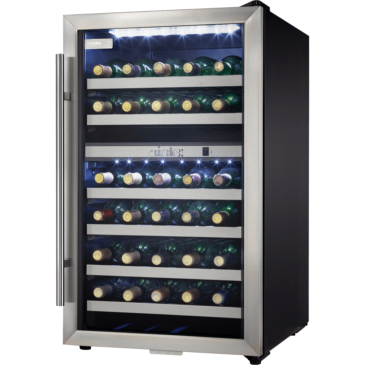 danby designer wine cooler dwc283bls