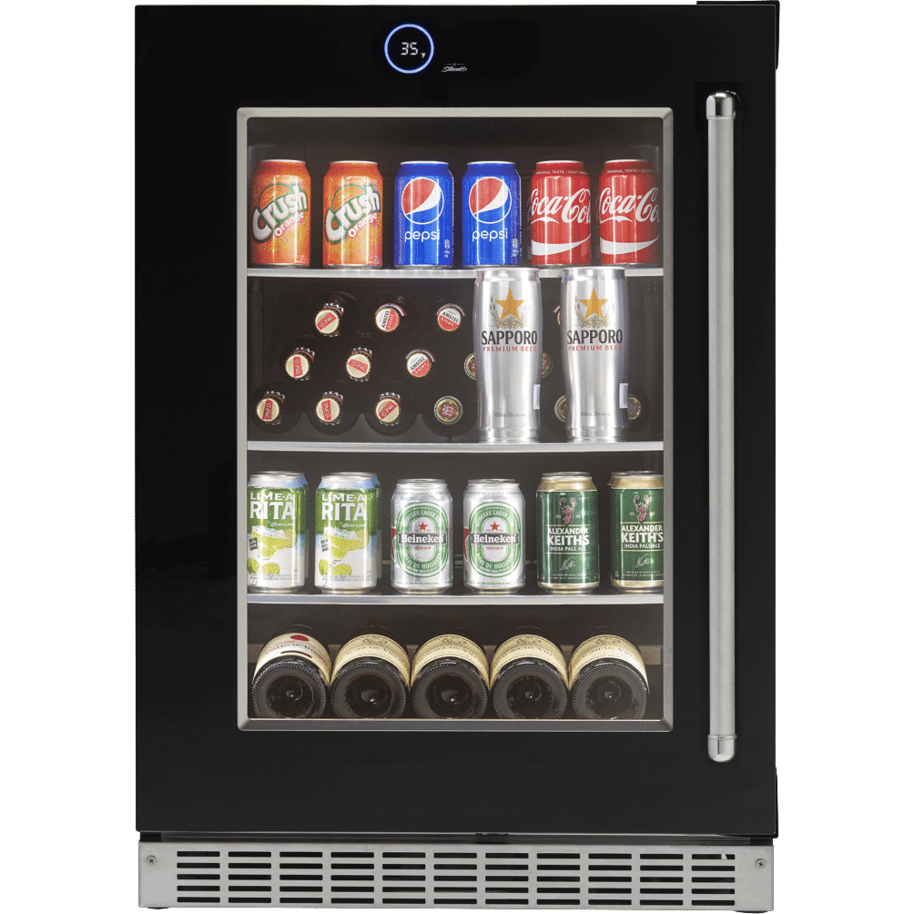 Danby Silhouette Reserve Beverage Cooler w/ Invisi-touch Display - Left Hinge