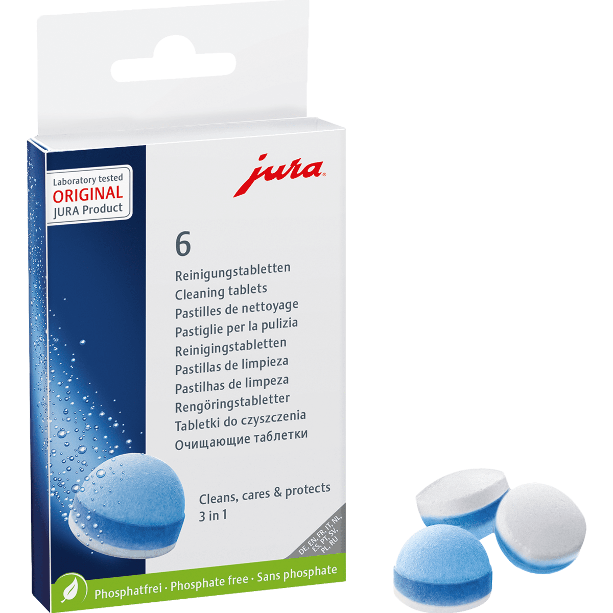 Jura 3-Phase Cleaning Tablets (64308)