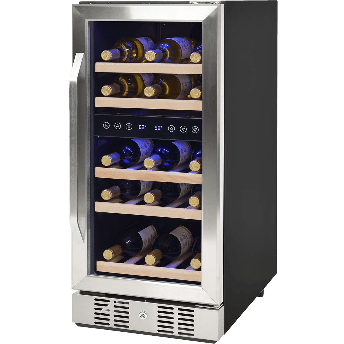 29 Bottle Stainless Steel NewAir AWR-290DB Wine Cooler