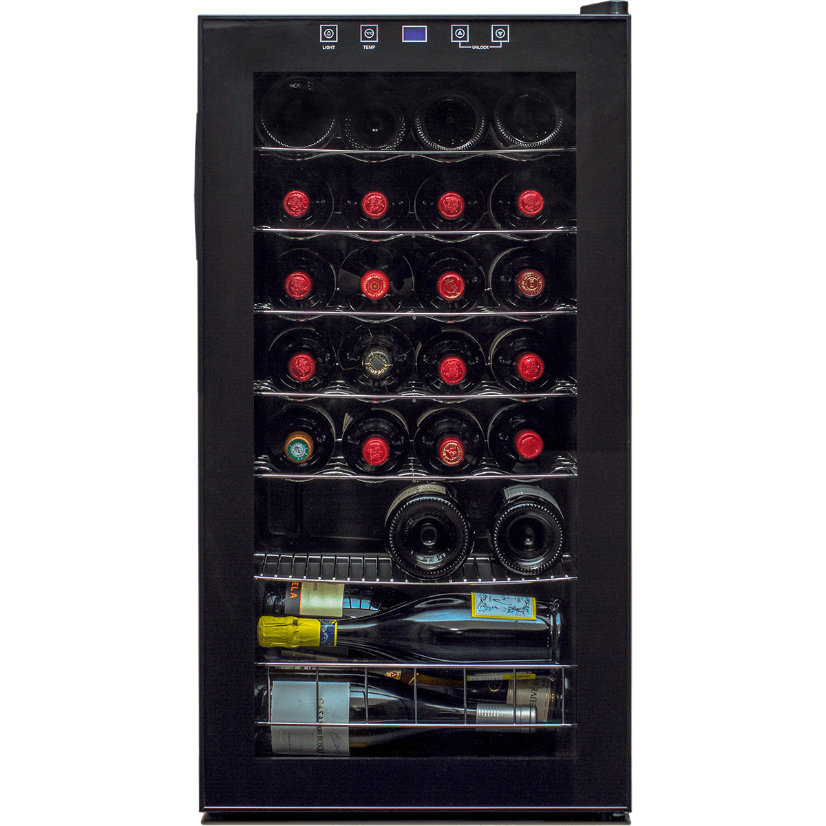 Smith & Hanks 28 Bottle Single Zone Wine Cooler Quench Essentials