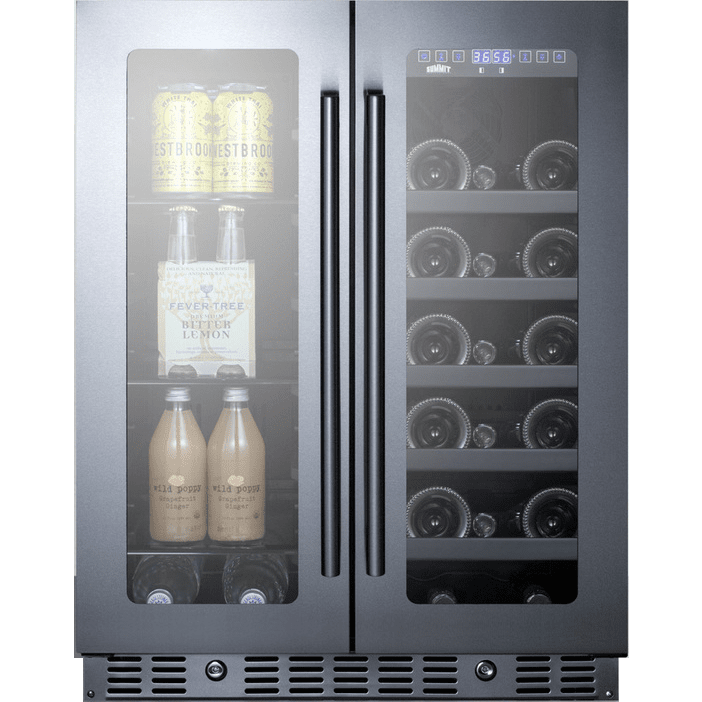 Summit ALFD24WBV 21 Bottle BuiltIn Wine/Beverage Cooler Quench