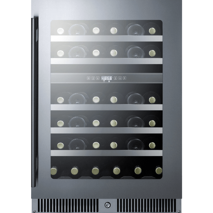 Summit 24-in Wide Built-In Dual-Zone Wine Cellar (CL244WC)