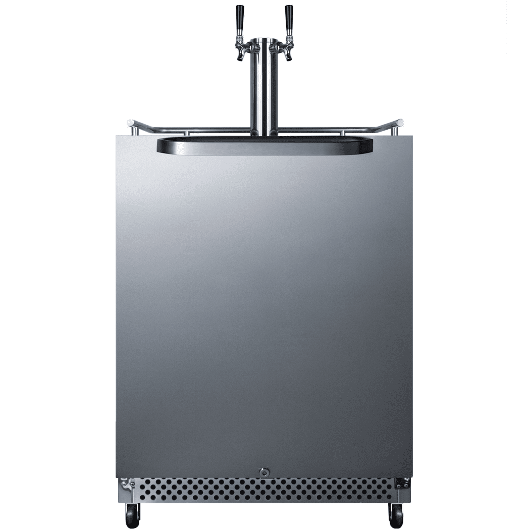 Summit Commercial 6.04 cubic ft. Kegerator - Dual Tap
