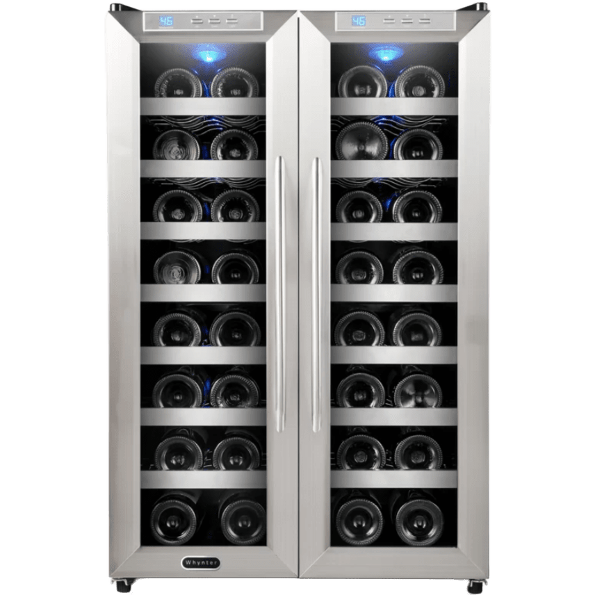 Whynter 32 Bottle Wine Cooler Quench Essentials