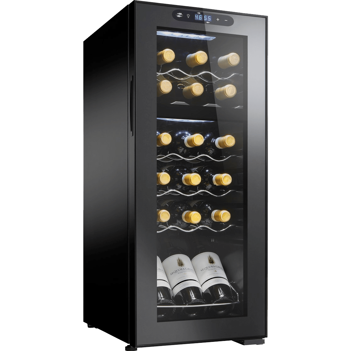 Frigidaire 18 Bottle Black Dual Zone Cooling Wine Chiller Manual Best